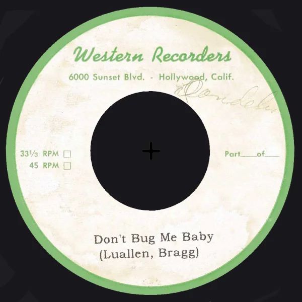 Unknown / Pitts ,Clyde - Don't Bug Me Baby /The Lonely Side Town